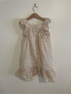Jamie Kay Pale Pink Floral Ruffle Dress